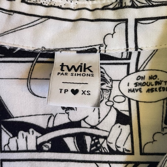 Twik par Simons Comic Strip Print Shirt - Picture 3 of 4